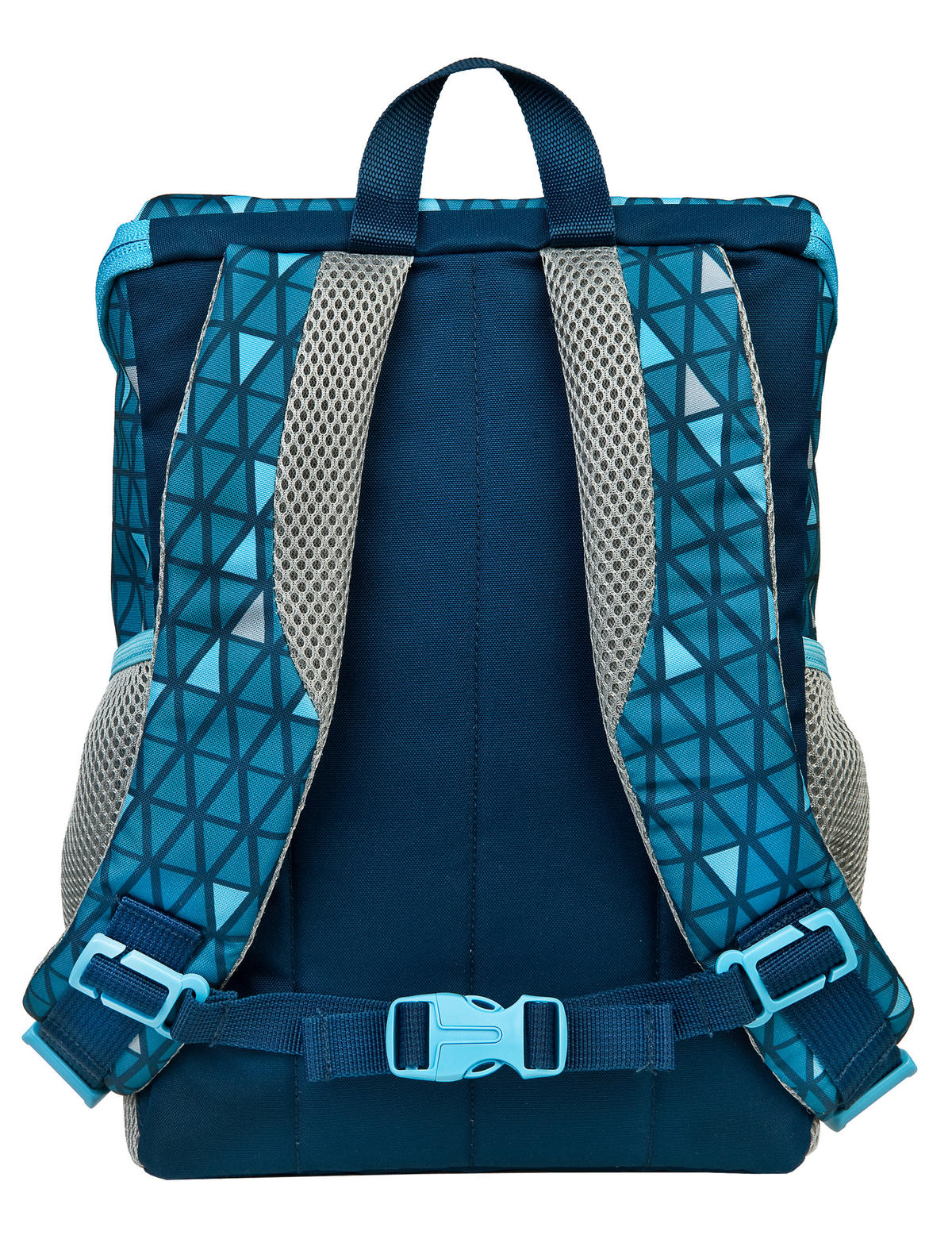 KINDERRUCKSACK Scooli Mini Me Ricki Racoon  - Blau/Grau, Basics, Textil (20/29/13cm)
