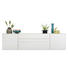 HÄNGESIDEBOARD lackiert - Weiß, Design, Holzwerkstoff (256/64/44,8cm) - Hülsta - Now