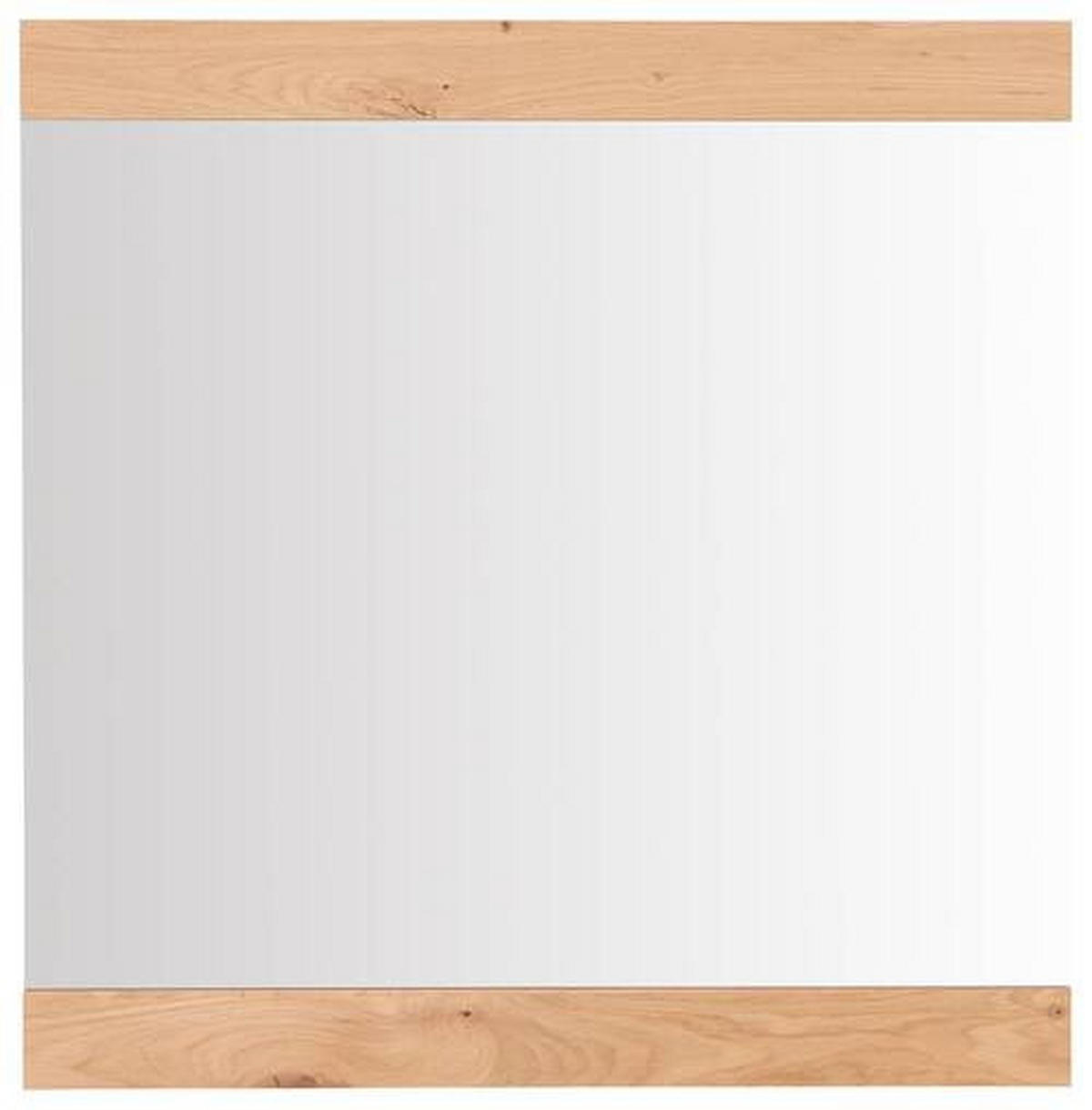 WANDSPIEGEL 89/90/2 cm    in rechteckig  - Eichefarben, Design, Glas/Holzwerkstoff (89/90/2cm) - Dieter Knoll