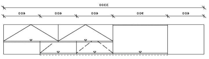 KÜCHENLEERBLOCK 330 cm   in Eichefarben, Kaschmir  - Kaschmir/Eichefarben, Design, Holzwerkstoff/Metall (330cm) - Xora