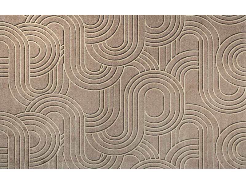 COVOR Sand Twist  - bej, Konventionell, plastic/textil (110/175cm) - wash+dry