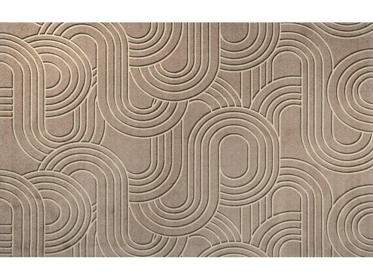 COVOR Sand Twist  - bej, Konventionell, plastic/textil (110/175cm) - wash+dry