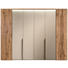 FALTTÜRENSCHRANK in furniert, mehrschichtige Massivholzplatte (Tischlerplatte) Eiche Weiß, Eichefarben - Eichefarben/Alufarben, Natur, Glas/Holz (302/229,9/64,9cm) - Voglauer FALTTÜRENSCHRANK in furniert, mehrschichtige Massivholzplatte (Tischlerplatte) Eiche Weiß, Eichefarben - Eichefarben/Alufarben, Natur, Glas/Holz (302/229,9/64,9cm) - Voglauer