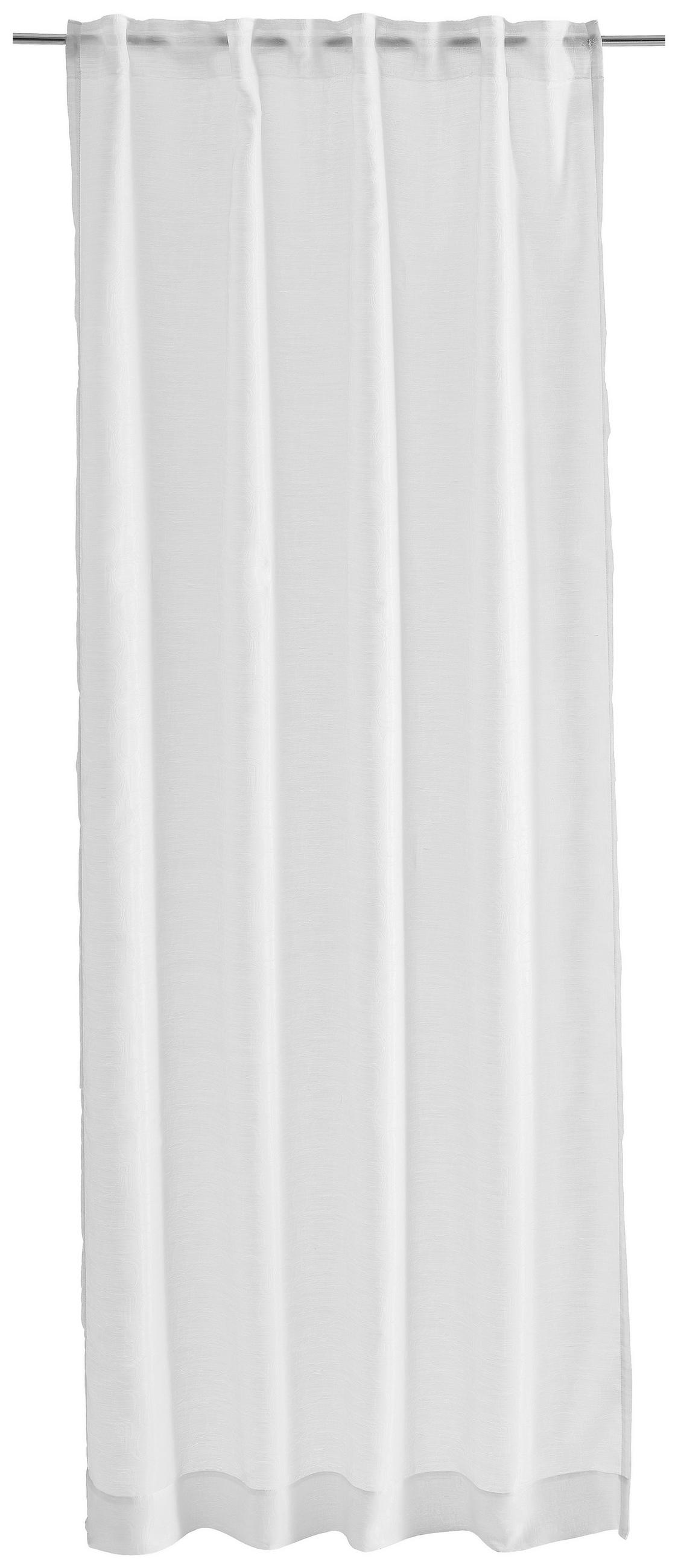 FERTIGVORHANG transparent  - Weiss, Basics, Textil (130/250cm) - Joop!