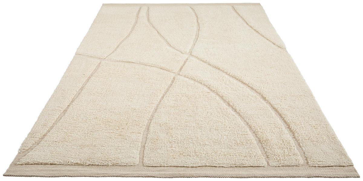 HANDWEBTEPPICH 160/230 cm Naturfarben  - Naturfarben, Design, Textil (160/230cm) - Novel