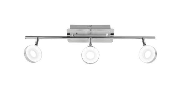 LED-STRAHLER 60,5/9/18,5 cm - Chromfarben/Alufarben, Trend, Metall (60,5/9/18,5cm) - Novel