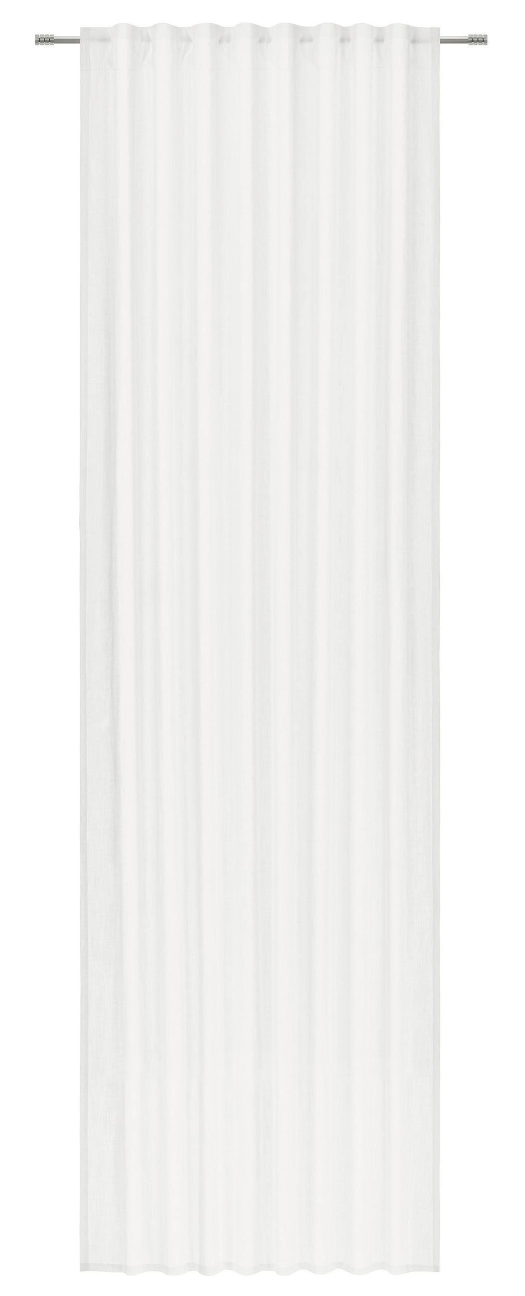 FERTIGVORHANG blickdicht  - Weiss, Basics, Textil (130/300cm) - Esposa