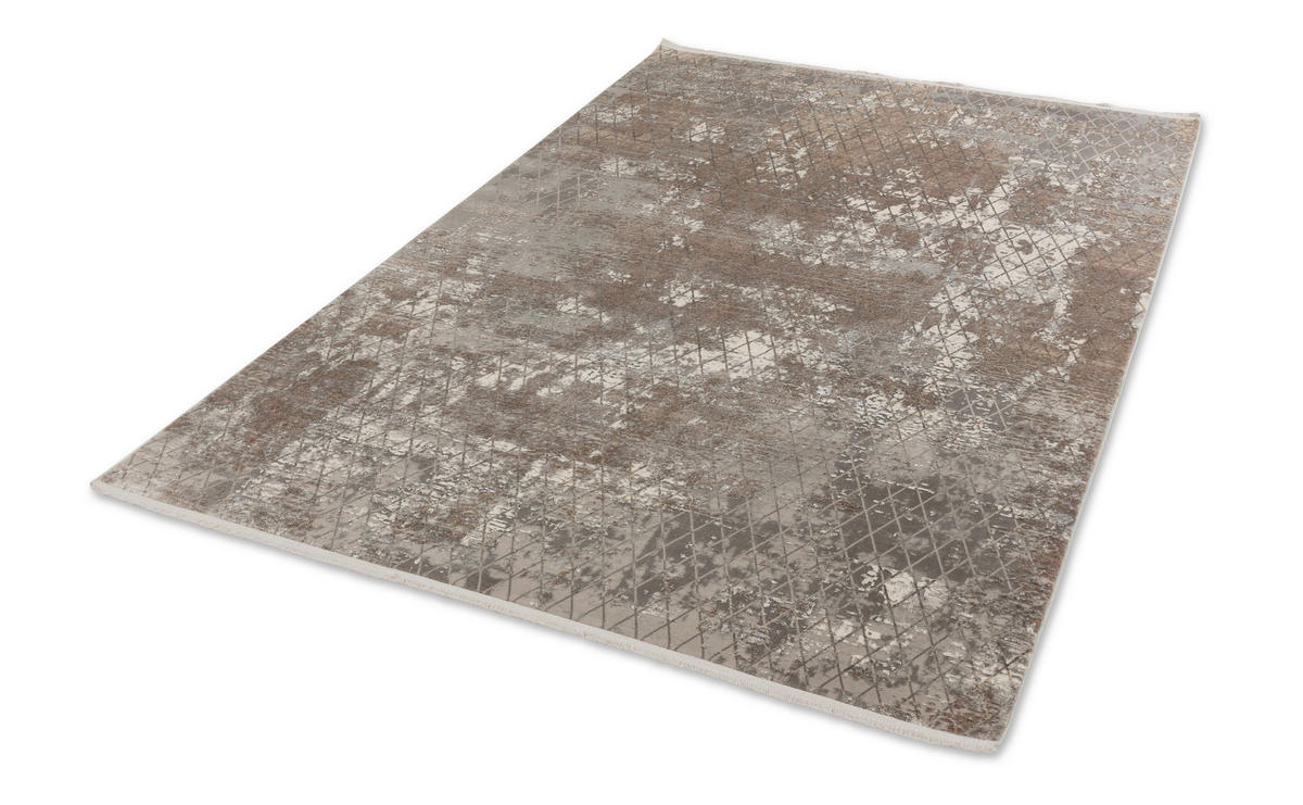 WEBTEPPICH 80/150 cm Vision Beige rechteckig  - Beige, Design, Textil (80/150cm) - Schöner Wohnen