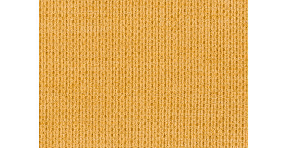 WOHNLANDSCHAFT in Mikrofaser Grau, Dunkelgelb  - Chromfarben/Dunkelgelb, Design, Kunststoff/Textil (204/350/211cm) - Xora