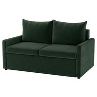 SCHLAFSOFA Flachgewebe Dunkelgrün  - Dunkelgrün/Schwarz, Design, Kunststoff/Textil (152/89/92cm) - MID.YOU