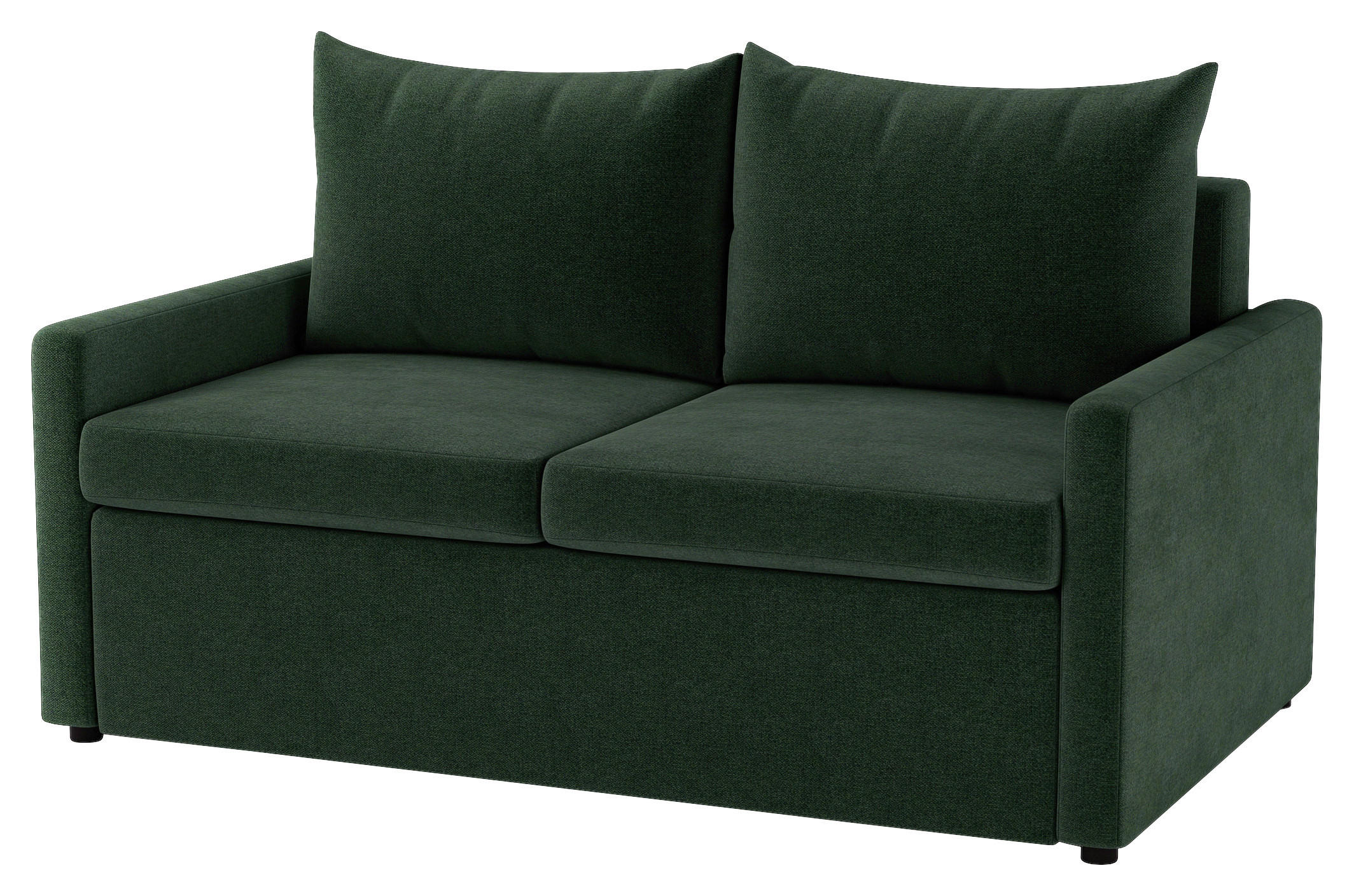 Mid.you Schlafsofa Cologne Dunkelgrün 152x89x92 cm