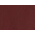 RÉCAMIERE in Echtleder Rot  - Chromfarben/Rot, Design, Leder/Metall (209/85-109/95-16cm) - Dieter Knoll