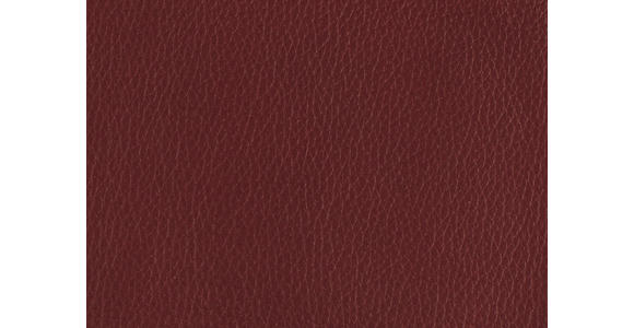 RÉCAMIERE in Echtleder Rot  - Chromfarben/Rot, Design, Leder/Metall (209/85-109/95-16cm) - Dieter Knoll