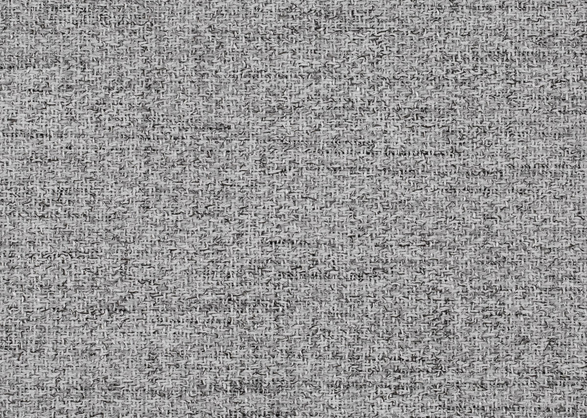 ECKSOFA in Chenille Hellgrau  - Chromfarben/Hellgrau, Design, Textil (207/301cm) - Xora