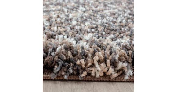 LÄUFER 80/250 cm Enjoy Taupe - Taupe, KONVENTIONELL, Textil (80/250cm) - Novel