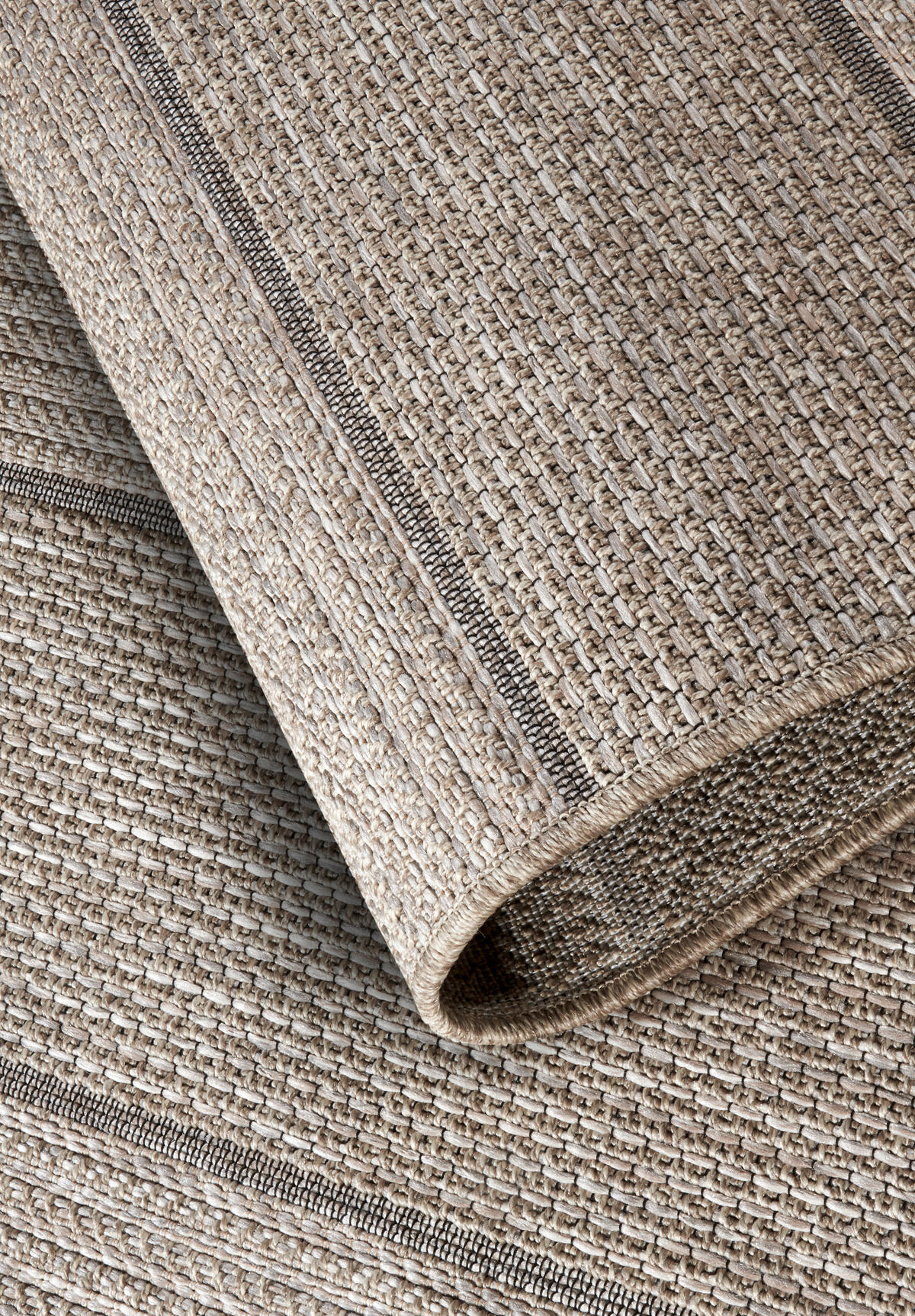 OUTDOORTEPPICH 155/230 cm Kollektion 1836 Hellbraun  - Hellbraun, Design, Kunststoff/Textil (155/230cm) - Villeroy & Boch