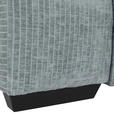 ECKSOFA in Flachgewebe Grau  - Schwarz/Grau, KONVENTIONELL, Holz/Textil (280/190cm) - Carryhome