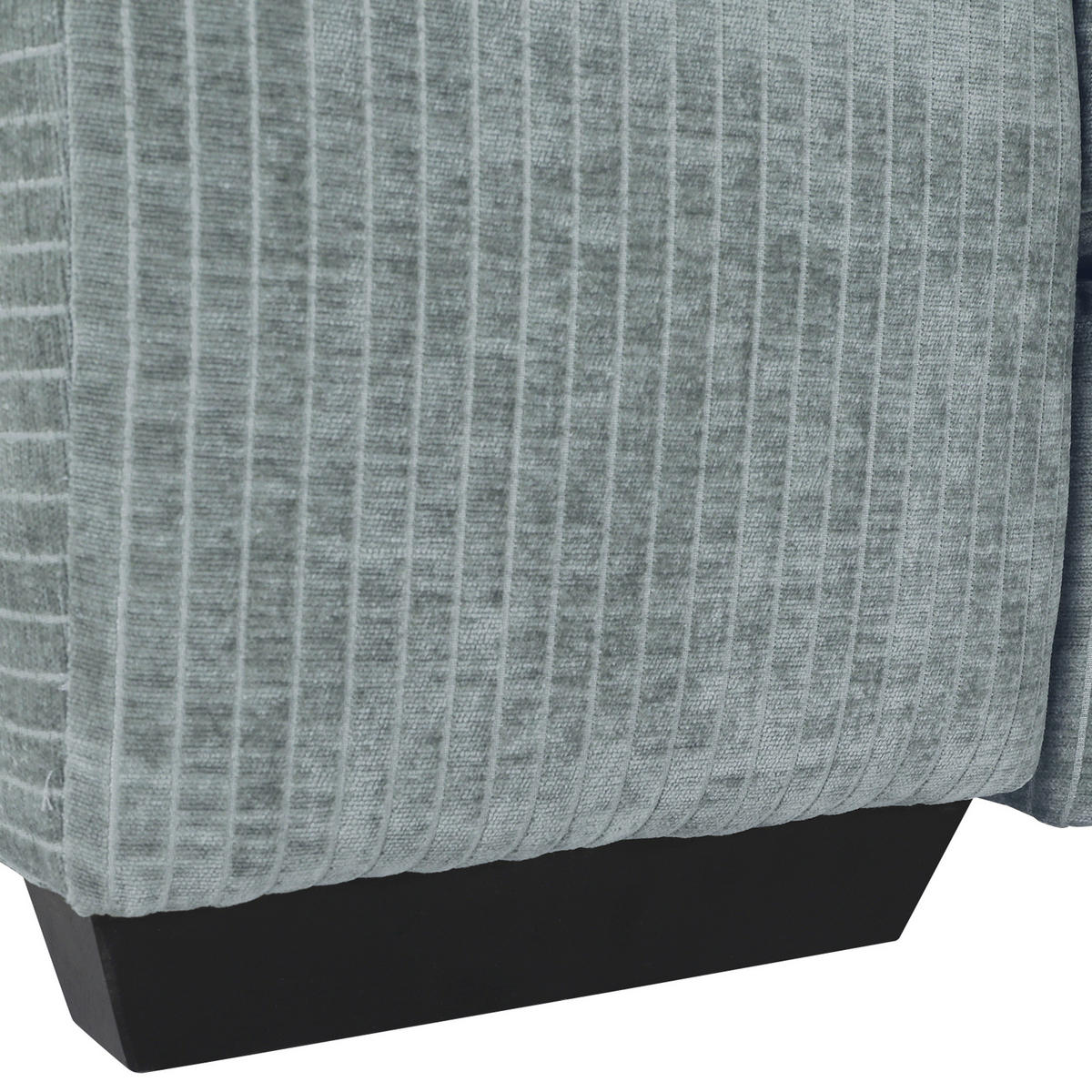 HÖRNSOFFA i flatväv grå  - svart/grå, Klassisk, trä/textil (280/190cm) - Carryhome