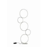 LED-STEHLEUCHTE - Weiss, Design, Metall (47/20/115cm) - Trio Leuchten