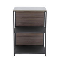 OUTDOORKÜCHE  - Schwarz/Braun, Basics, Metall (63,5/91,5/54cm) - Modante