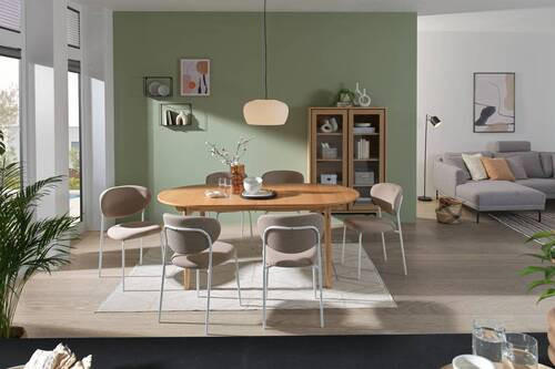 MATBORD i trä 190-280/100/75 cm   - ekfärgad, Design, trä (190-280/100/75cm) - Niels Andersson