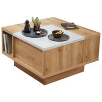 COUCHTISCH in Holzwerkstoff 75/75/45 cm  - Hellgrau/Eiche Artisan, Konventionell, Holzwerkstoff (75/75/45cm) - Novel
