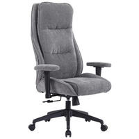 SCAUN ROTATIV  janilie gri  - negru/gri, Design, plastic/metal (76/116-124/64.5cm) - Novel