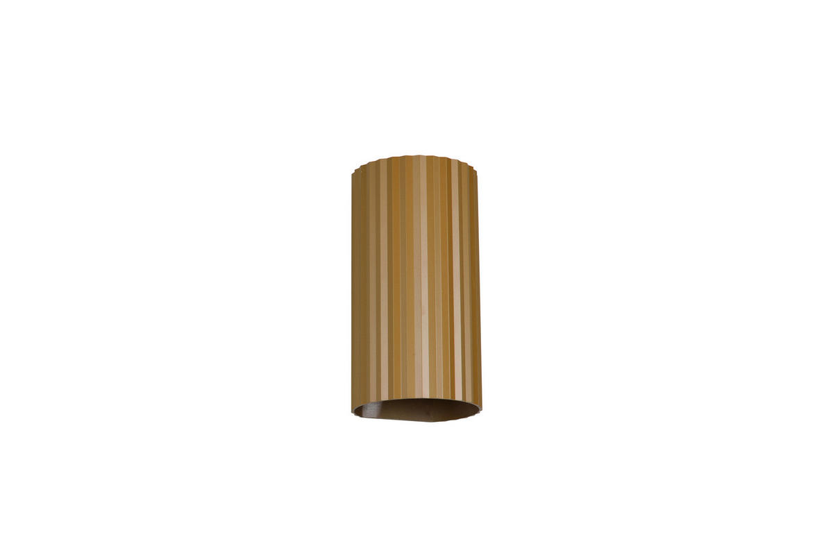 VÄGGLAMPA SOKA   - gråbrun, Basics, metall (9,5/18/8,5cm)