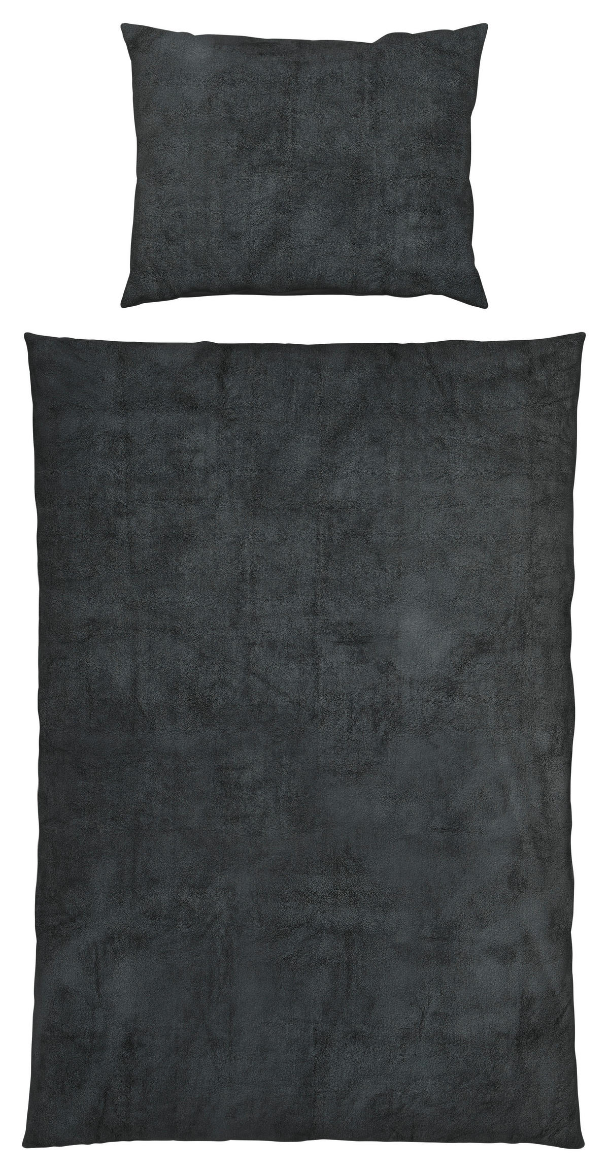 POSTEĽNÁ BIELIZEŇ - antracitová, Basics, textil (140/200cm) - Novel