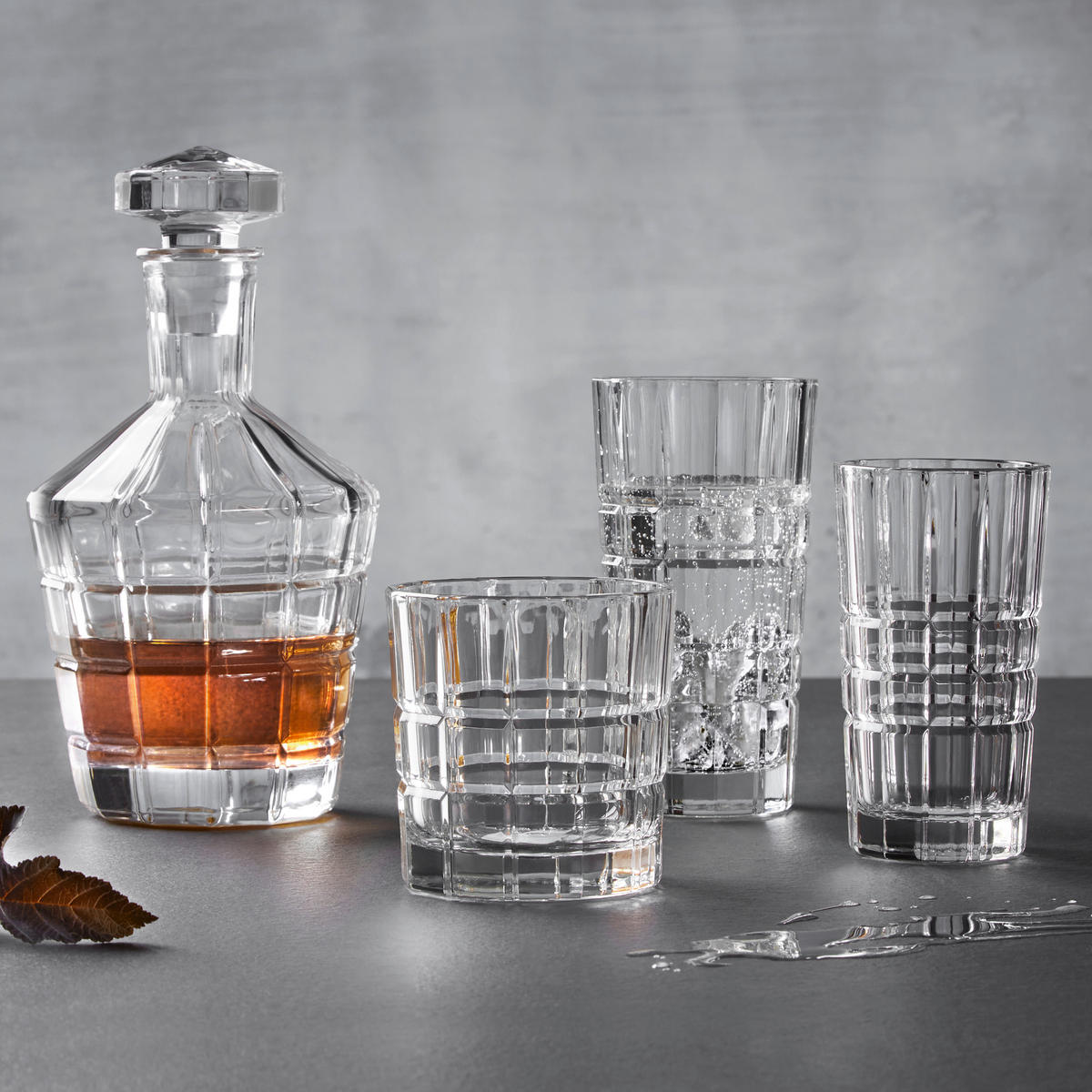 GLÄSERSET Spiritii 4-teilig  - Transparent, LIFESTYLE, Glas (7,00/12,80/7,00cm) - Leonardo