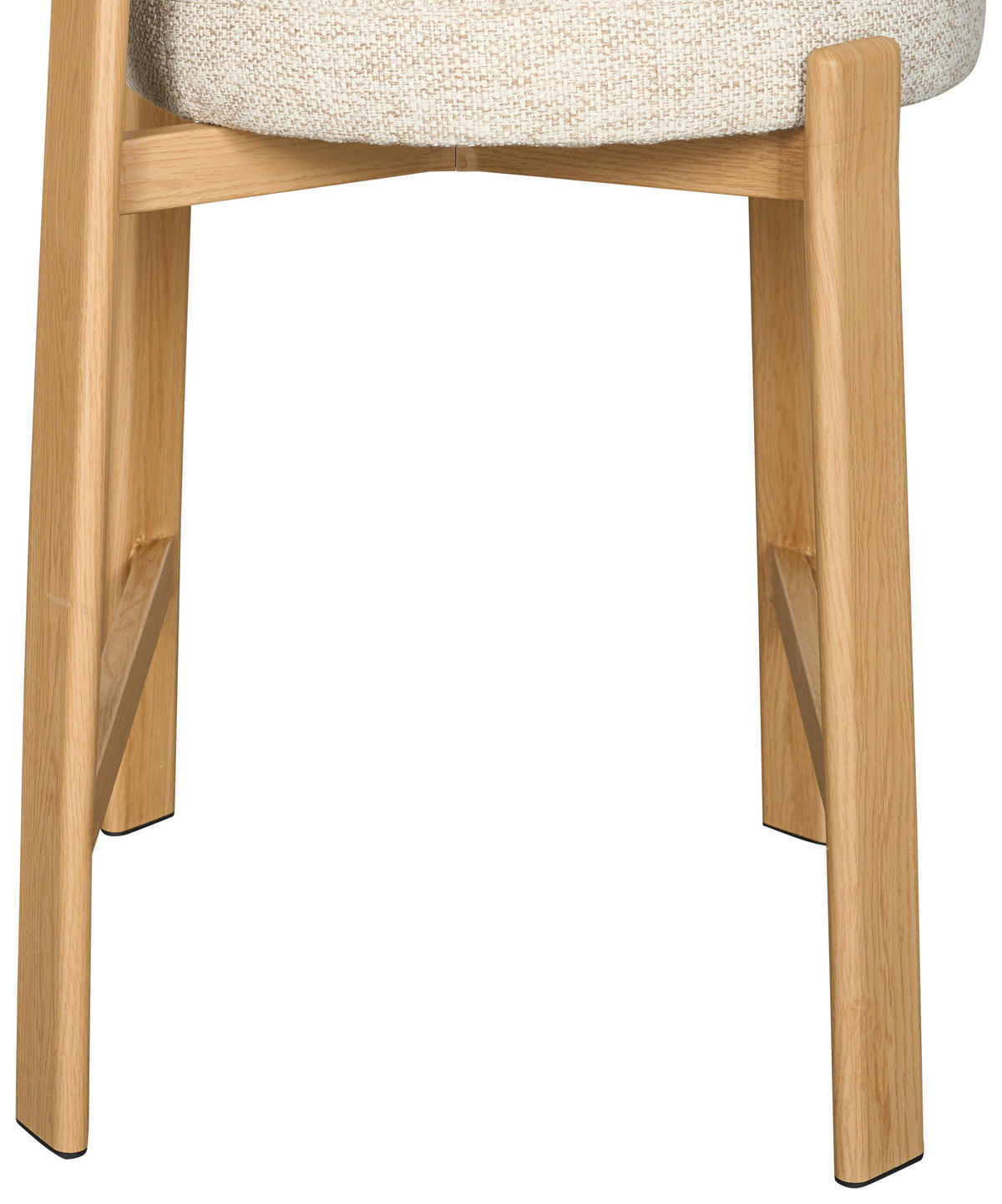 BARSKA STOLICA  boje hrasta, bež  metal, tekstil      - boje hrasta/bež, Moderno, metal/tekstil (52/90,5/53,5cm) - Livetastic