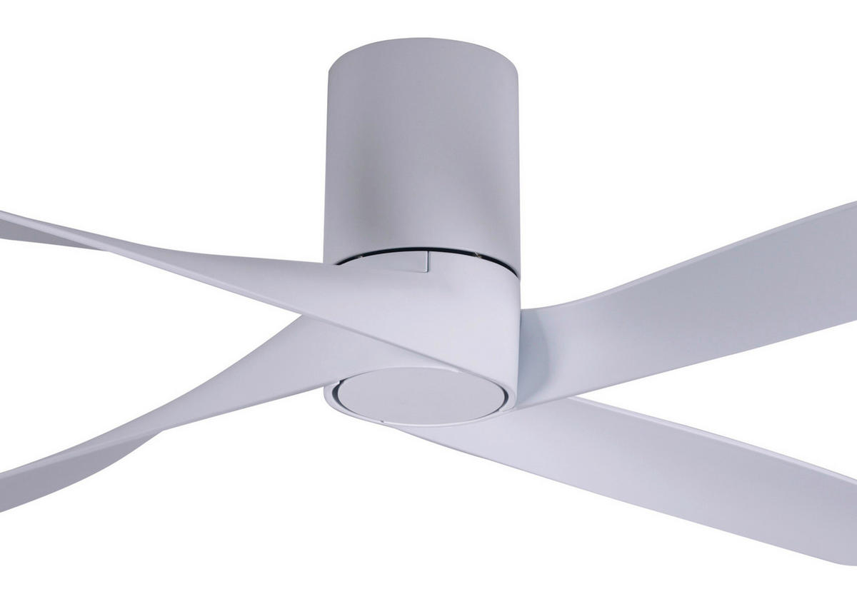 DECKENVENTILATOR   132 cm   - Weiss, Trend, Kunststoff (132cm) - P & B
