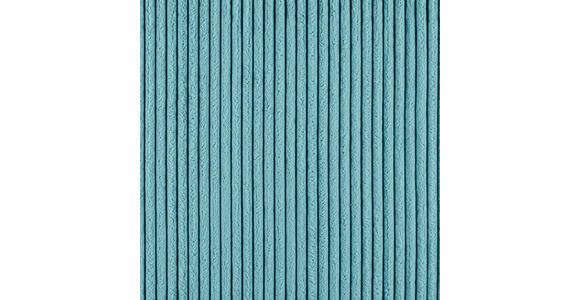 SCHLAFSESSEL Cord Petrol Fußauswahl, Stoffauswahl, Liegefunktion Zierkissen  - Petrol/Schwarz, Design, Textil/Metall (85/85/100cm) - Carryhome