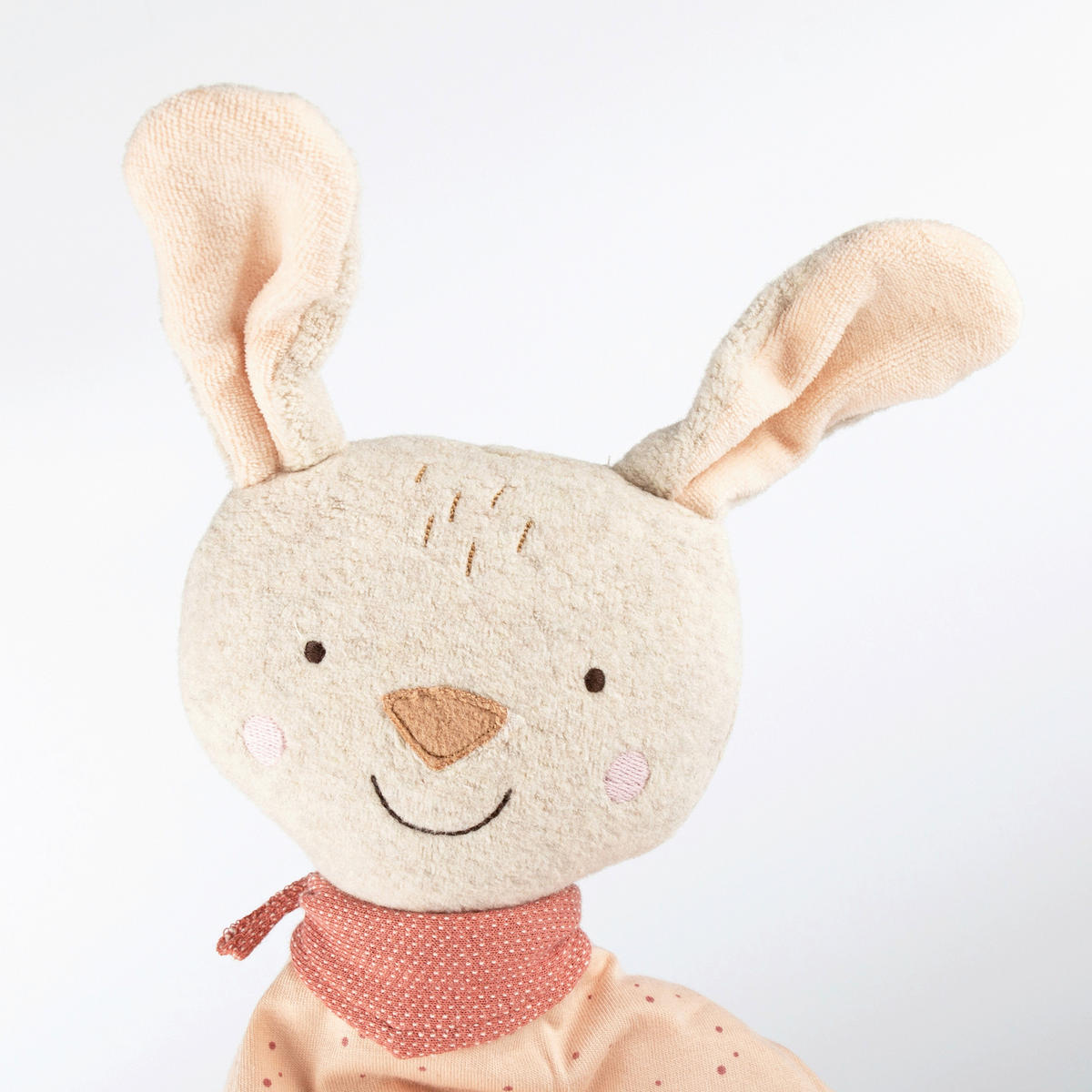 SCHMUSETUCH - Beige/Altrosa, Basics, Textil (31/29/6cm) - Sigikid