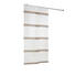 FLÄCHENVORHANG halbtransparent 60/245 cm - Taupe, Basics, Textil (60/245cm) - NOVEL