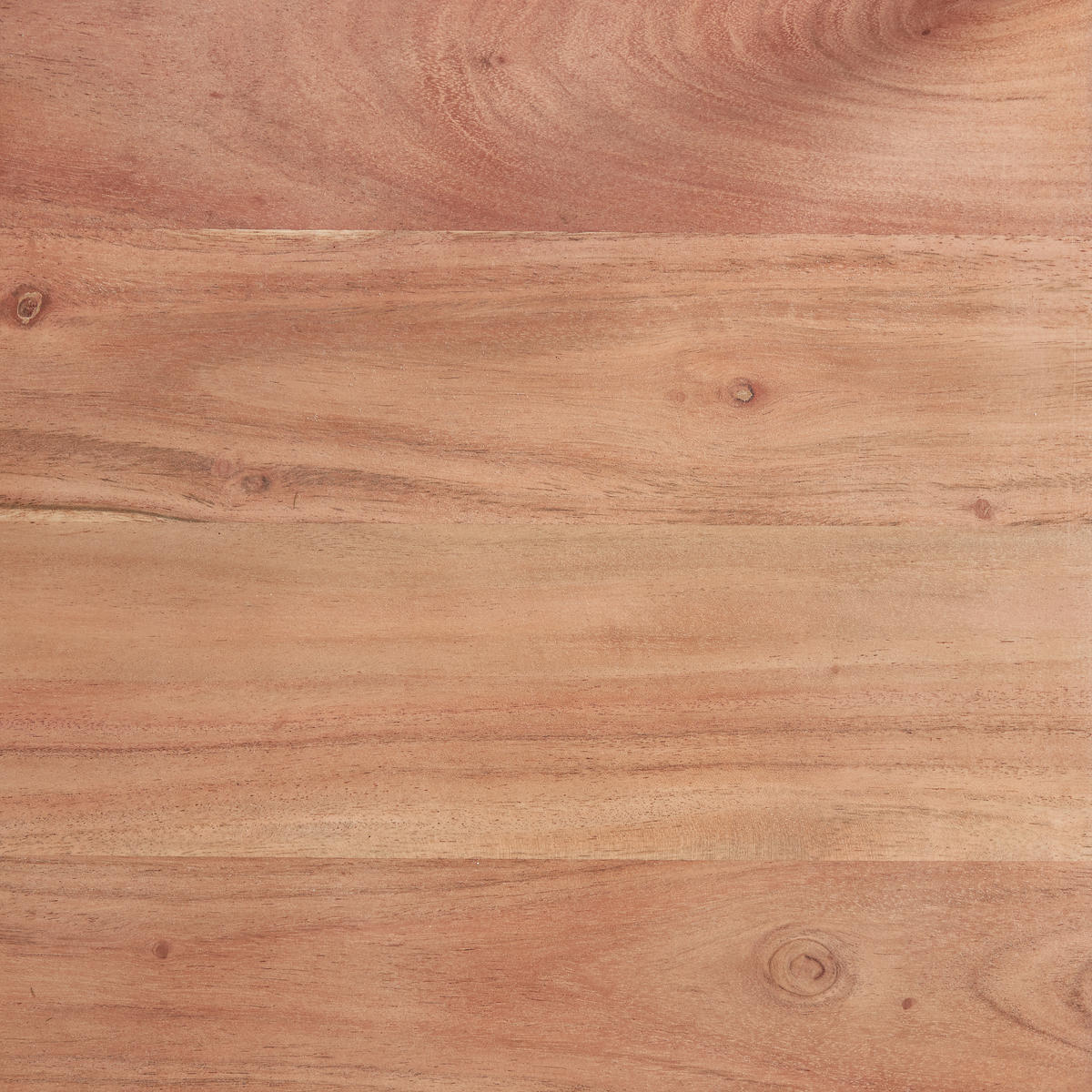 REGAL Akazie massiv Honig, Schwarz  - Schwarz/Honig, Design, Holz/Metall (37/184/42cm) - MID.YOU