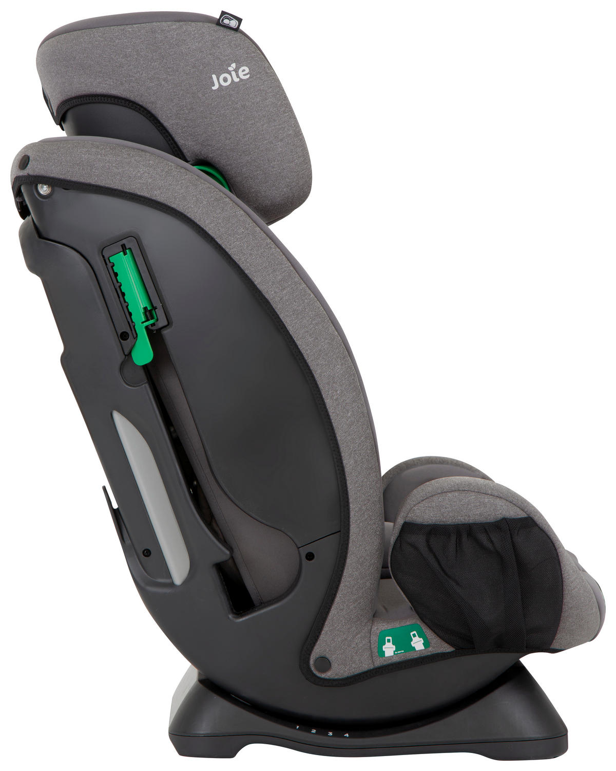 KINDERAUTOSITZ Fortifi R129 Thunder   - Grau, Basics, Textil (53/46/56cm) - Joie