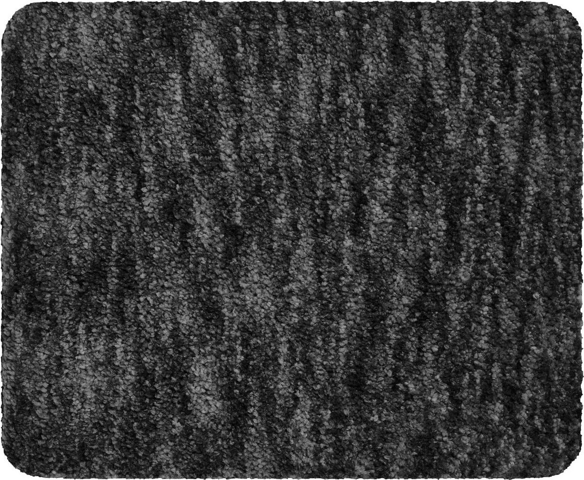 BIDET-VORLEGER Grund Anthrazit 40/50 cm  - Anthrazit, Basics, Kunststoff/Textil (40/50cm) - Grund