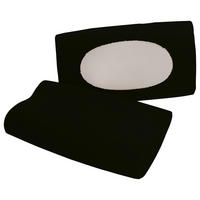 KOPFKISSENBEZUG PURE 40-70/40-90 cm  - Schwarz, Basics, Textil (40-70/40-90cm) - Schlafgut