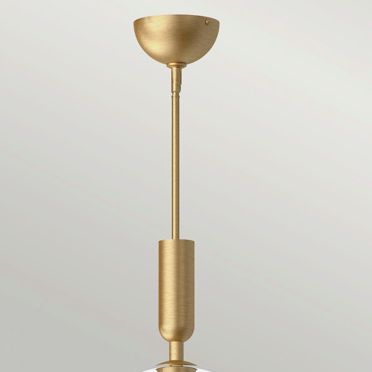 HÄNGELEUCHTE 32,4/30,5 cm  - Goldfarben, KONVENTIONELL, Glas/Metall (32,4/30,5cm) - Elstead Lighting