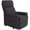 TV FOTELJA metal, tekstil  crna   - siva/crna, Konvencionalno, metal/tekstil (66/80-97/90-159,5cm) - Ti'me