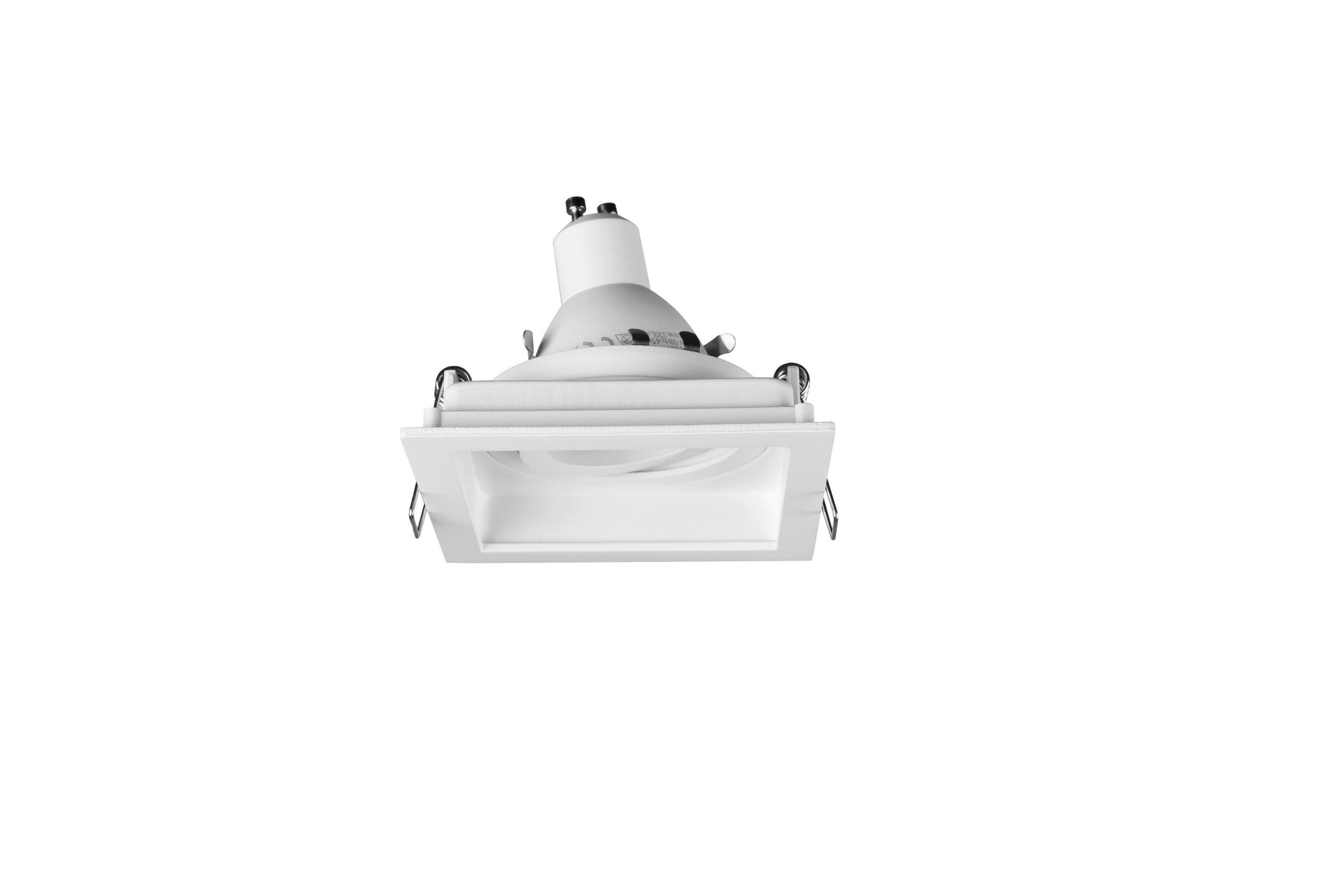 EINBAUSPOT Kenai 9,2/9,2/10,0 cm   - Weiß, KONVENTIONELL, Metall (9,2/9,2/10,0cm) - Trio Leuchten