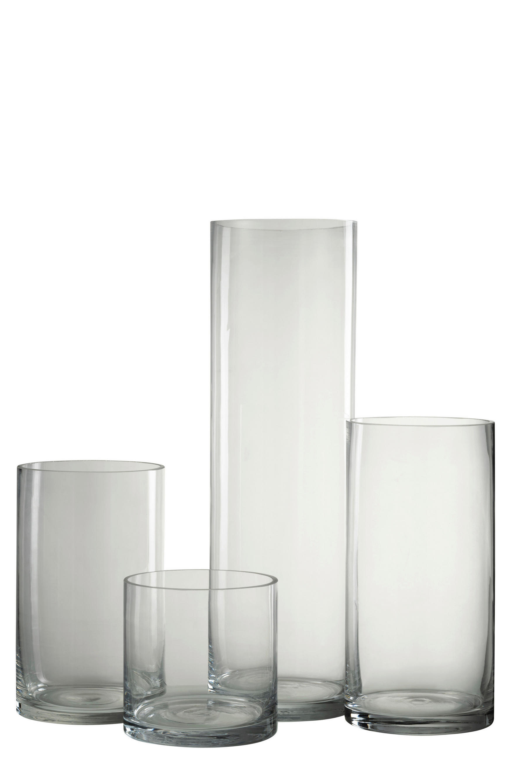 DEKOVASE  - Transparent, Basics, Glas (15/15/50cm)