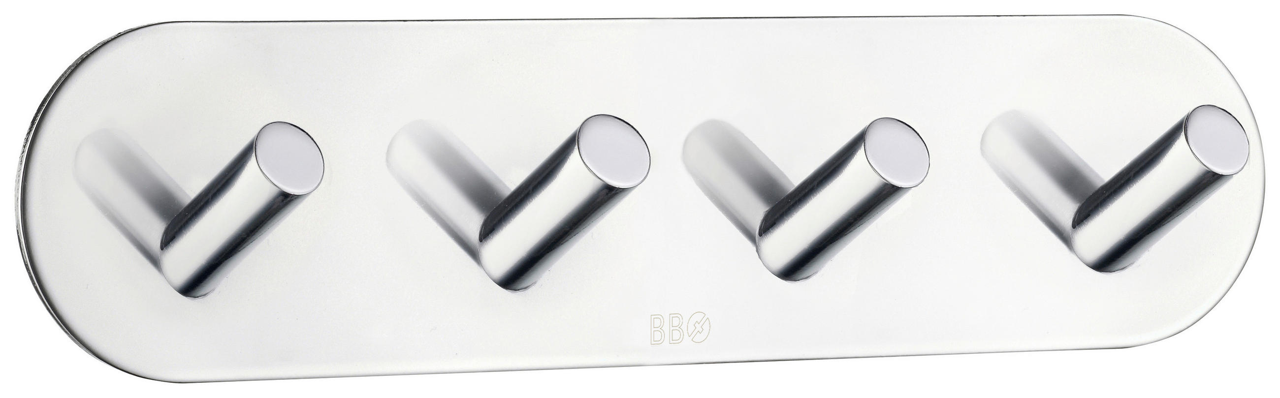 HAKENLEISTE  in Chromfarben  - Chromfarben, Basics, Metall (19/4,8/3cm) - Smedbo