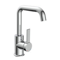 WASCHTISCHARMATUR 5/24,5/17,5 cm  - Chromfarben, Basics, Metall (5/24,5/17,5cm) - Schütte