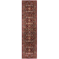 VINTAGE-TEPPICH 66/300 cm SANDFORD Rot  - Rot, KONVENTIONELL, Textil (66/300cm)