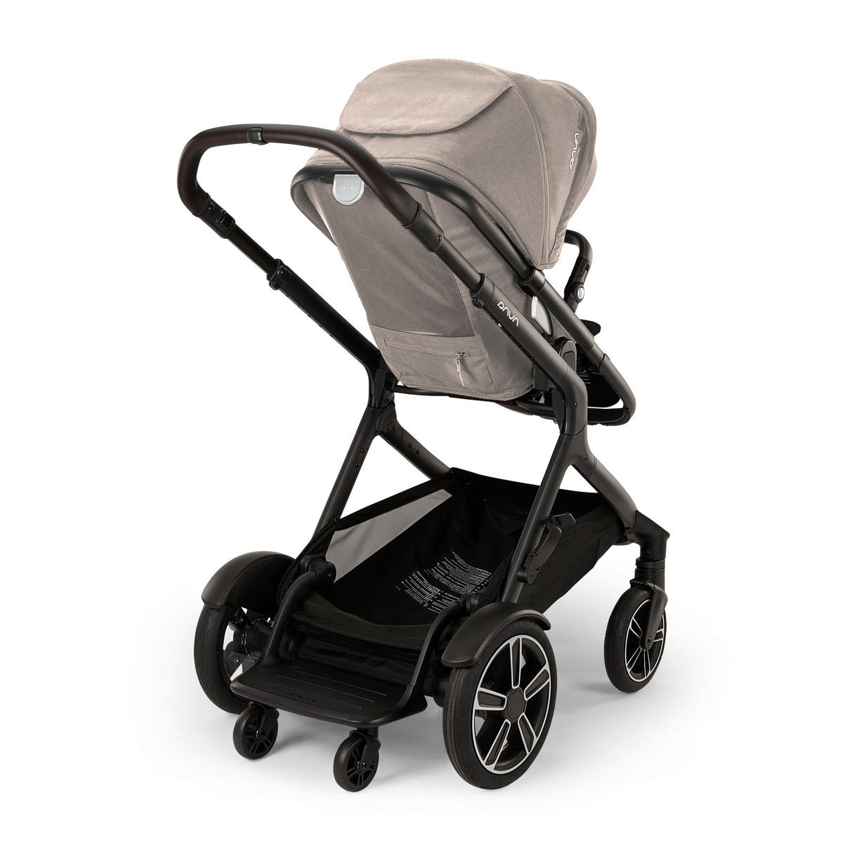 KINDERWAGENSET Mixx Next Set inkl. Babyschale Pipa Next  - Beigebraun, Basics, Kunststoff (60/110/82cm) - Nuna