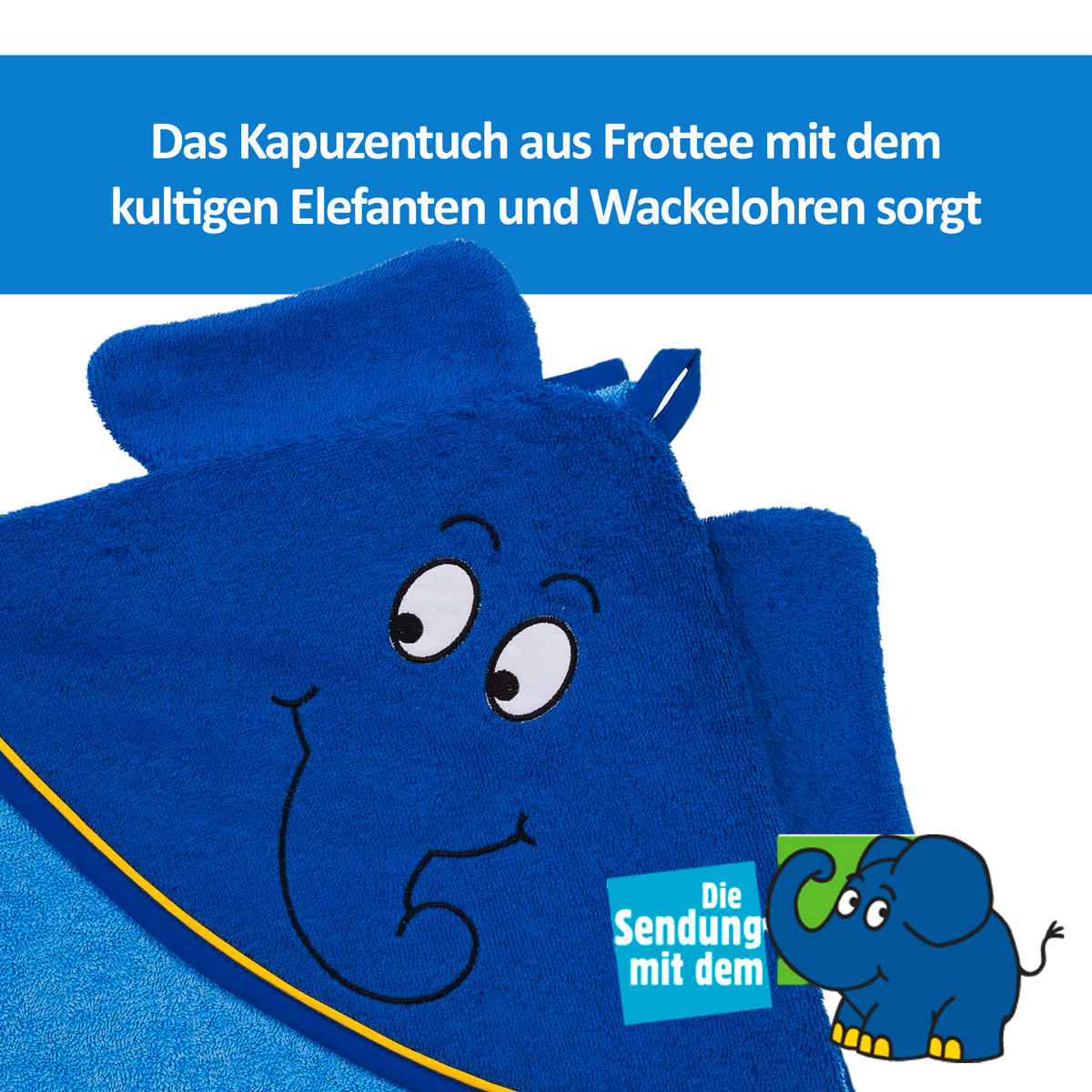 FROTTIERSET Blau  - Blau, Basics, Textil