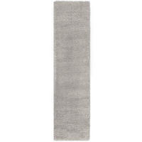 SHAGGY 60/230 cm Flair Rugs Grau, Hellgrau  - Hellgrau/Grau, Basics, Textil (60/230cm) - Xora