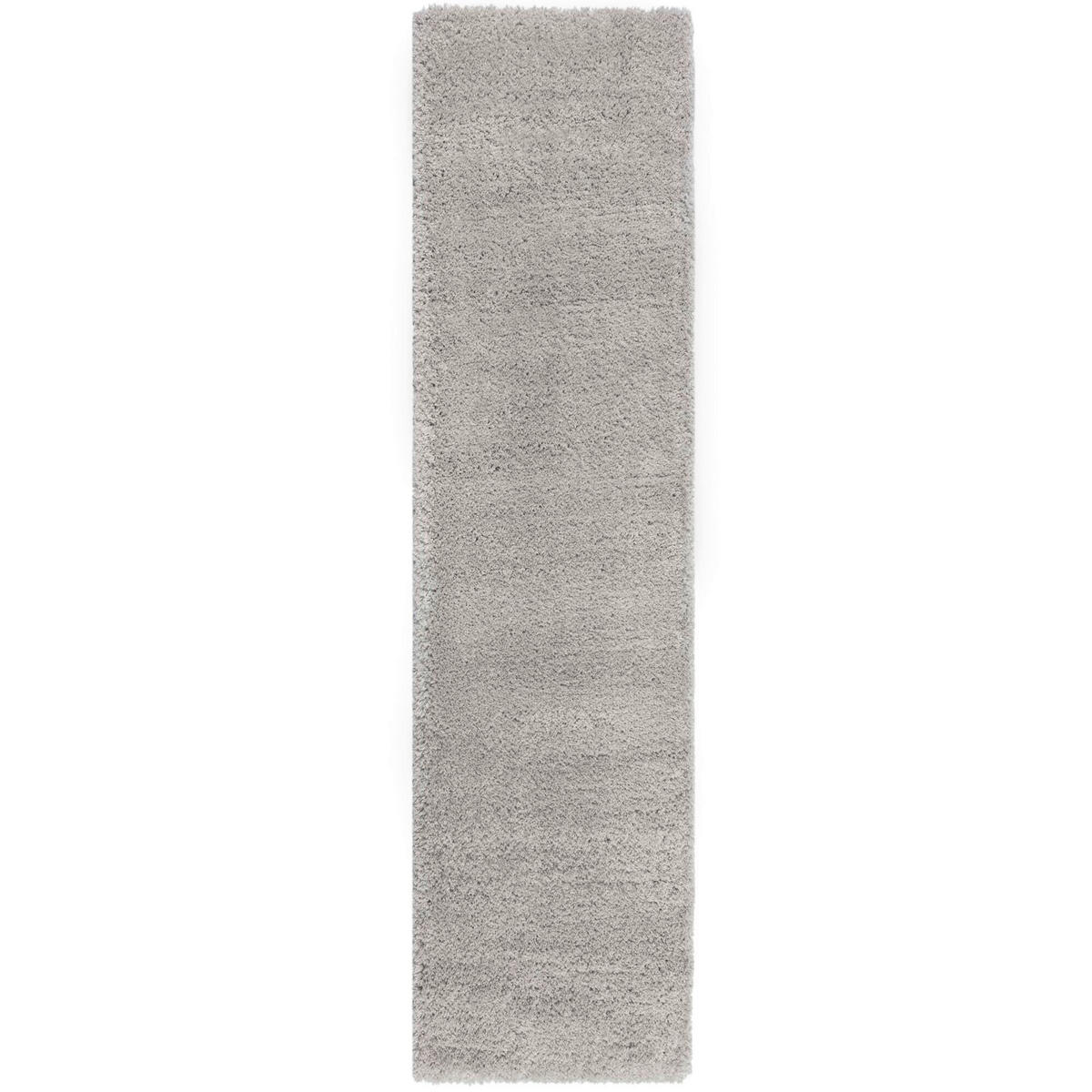 SHAGGY 60/230 cm Flair Rugs Grau, Hellgrau  - Hellgrau/Grau, Basics, Textil (60/230cm) - Xora